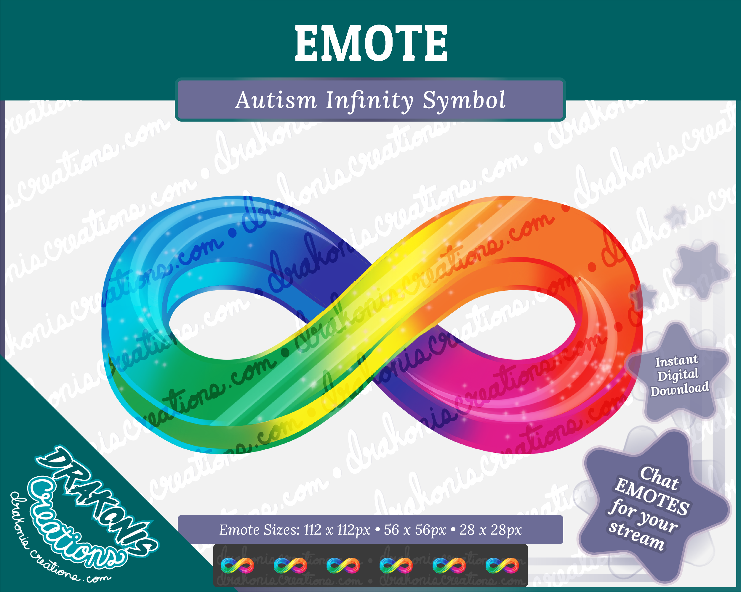 AutismInfinitySymbolEmotes-ByDrakonisCreations-Cover